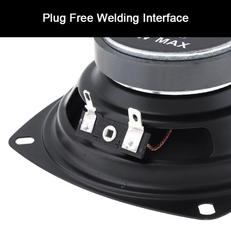 1 Piece 4 Inch/5 Inch/6 Inch Car HiFi Coaxial Speaker 400W/500W 2-Way Vehicle Door Music Stereo Full Range Frequency Speakers