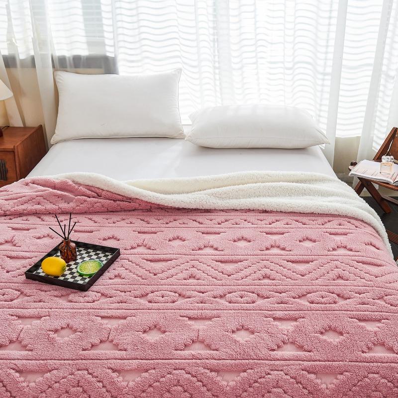 Новое минималистичное полое жаккардовое одеяло, утолщенное, мягкое, теплое, одеяла для кровати, стеганое одеяло, многофункциональное одеяло для дивана для офисного сна