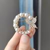 Pearl Zircon Brooches Luxury Ladies Wholesale Brooch Pin Butterfly Brooch Rhinestone Animal Brooch PD1987