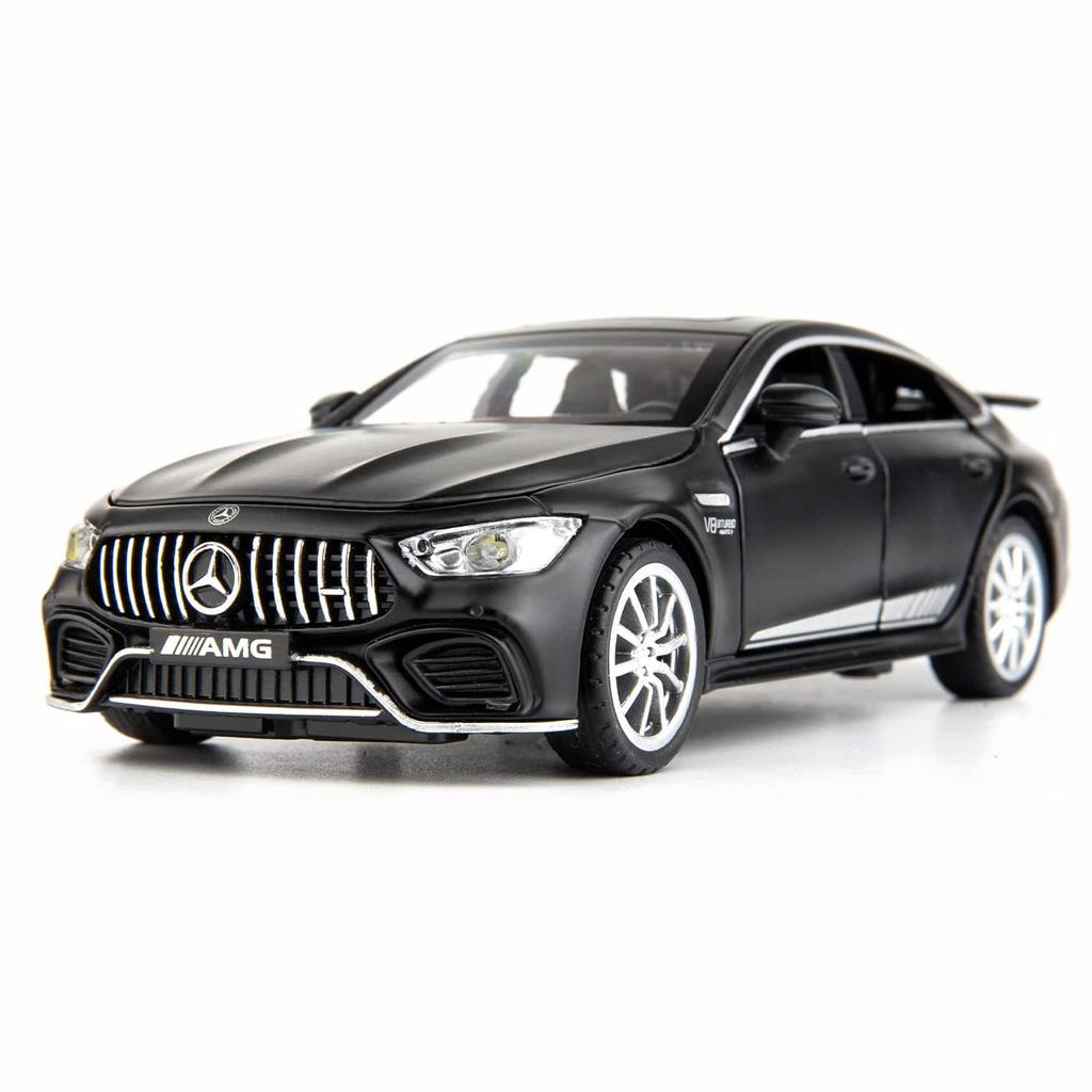 1/32 литой автомобиль Benz AMG GT63, ​​модель автомобиля, откат со звуком и светом, игрушечный автомобиль для мальчиков и девочек, подарок для взрослых