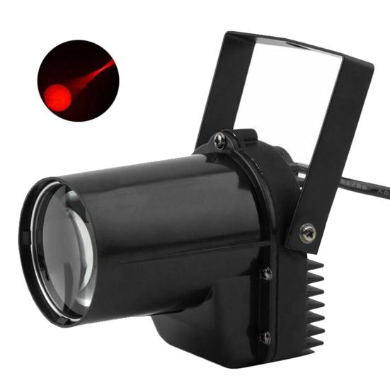 Мини-светодиодный сценический светильник Pinspot Beam Spotlight DJ Disco Party KTV Лампа для проектора