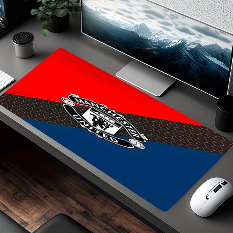 Football team Print Mouse Pad, for Keyboard Pad Laptop PC Mat for Office Home Use, Desk Decor, Perfect Birthday Gift for Gamers