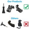 J Hook Quick Release Mount Base Screw For GoPro Hero 12 11 10 9 8 7 6 5 SJCAM Insta360 X2 X3 DJI Osmo Action Camera Accessories
