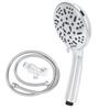 Душевая головка G1/2, ручной распылитель для душа под давлением с 9 режимами распыления для использования в ванной комнатеДушевая головка