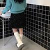 1 пара вязаных гетр с косами, однотонные, с отворотом, без стопы, теплые чехлы на сапоги для студентов, манжеты для женщин