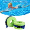 2Pcs Swim Aquatic Cuffs High-Density Foam Water Aerobics Float Ring Swimming Fitness Training Aid Pool Exercise Equipment