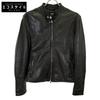 EMMETI GIAPPONE-078 JURI Black Lambskin Single Rider Jacket Jacket 46 blackUsed