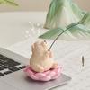 Statue Animal Fishing Ornaments Resin Computer Monitor Decorations  Desktop Decorative