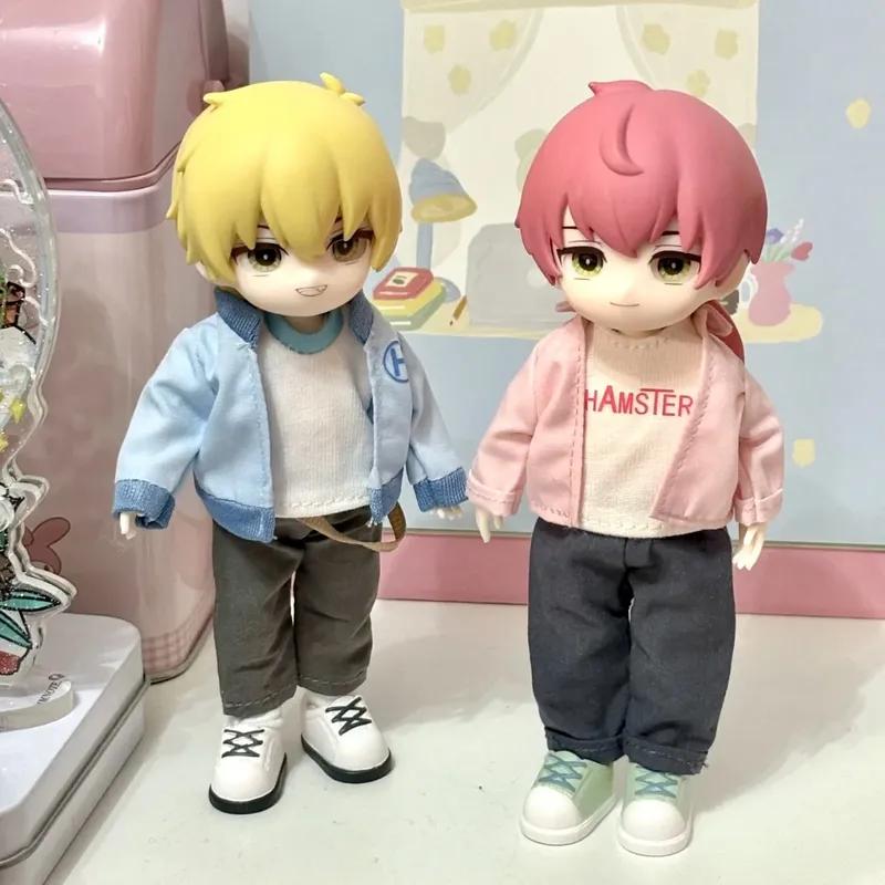 Последняя Ежедневная Серия Bjd The King'S Avatar   Е Сю Аниме Фигурки Настольные Украшения Игрушки Сюрприз Праздничный Подарок