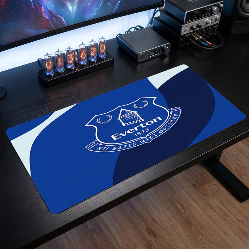 Игровой коврик для мыши Everton Football Print, большой, противоскользящий, расширенный, для офиса, дома