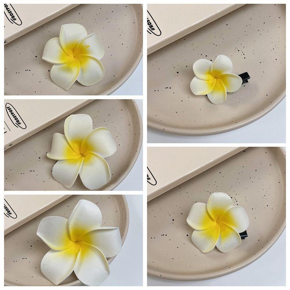 Богемный стиль Цветок Заколка для волос Корейский стиль Пляжная заколка для волос Имитация цветка Заколка для волос Девушка