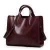 Vintage Top-Handle Bag Artificial Leather Handbags Shoulder Bag Casual Women's Messenger Tote Female
