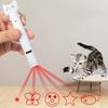 Usb Rechargeable Laser Cat Teaser Stick Infrared Laser Lamp Pattern Projection Cat Toy Pet Supplies Cat Teaser Pen Pet Toys