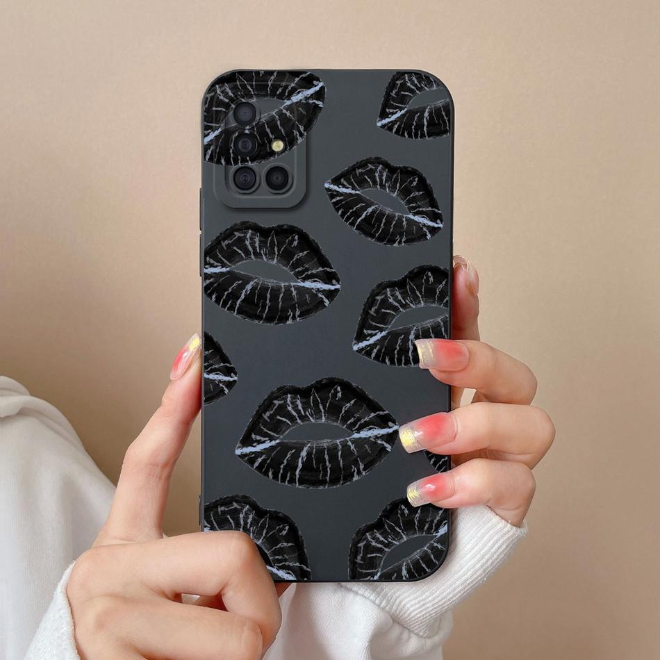Чехол для телефона Samsung Galaxy A51 A71 A31 Мультяшный Чехол с полной защитой Для Samsung A 51 71 31 Мягкая Жидкая Силиконовая Задняя Крышка