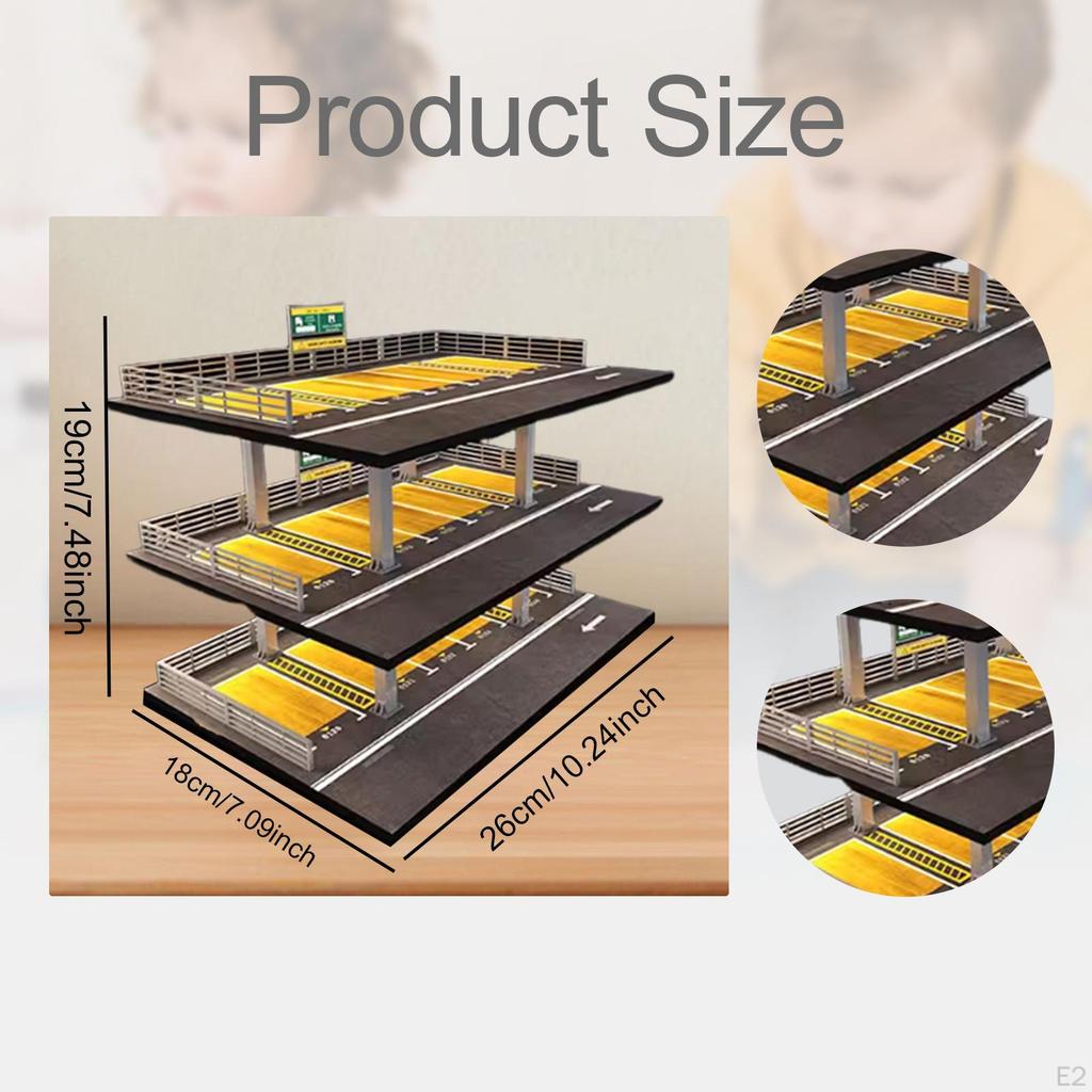 1/64 DIECAST MODEL GARAGE DIORAMA DISPLAY TOP для подарков, коллекционных моделей