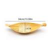 Eco Bamboo Platter Boat Shaped Serving Bowl for Sashimi and Snack Service in Style