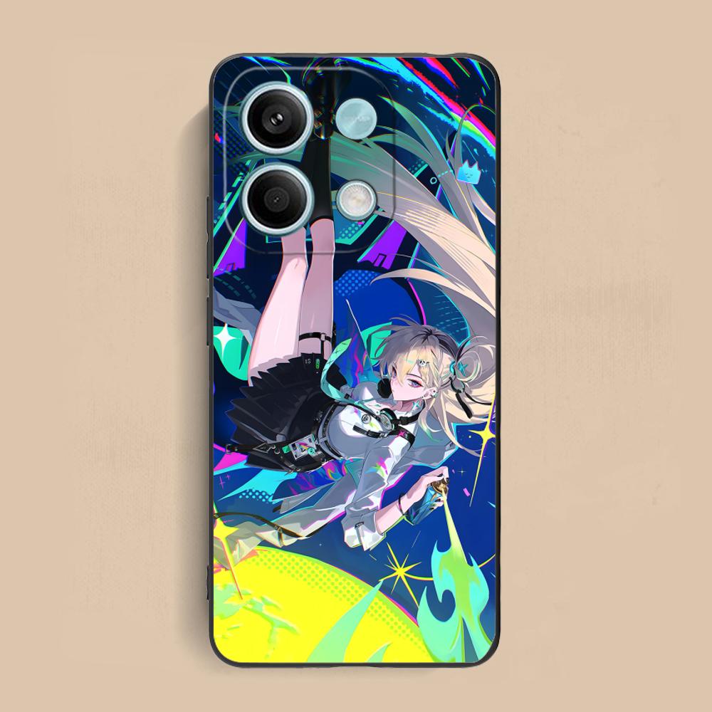 Чехол для телефона Wuthering Waves Lynae для Xiaomi Redmi Note 14 13 12 11 S Pro Plus 4G 5G Цветной печатный чехол Красивый роскошный чехол