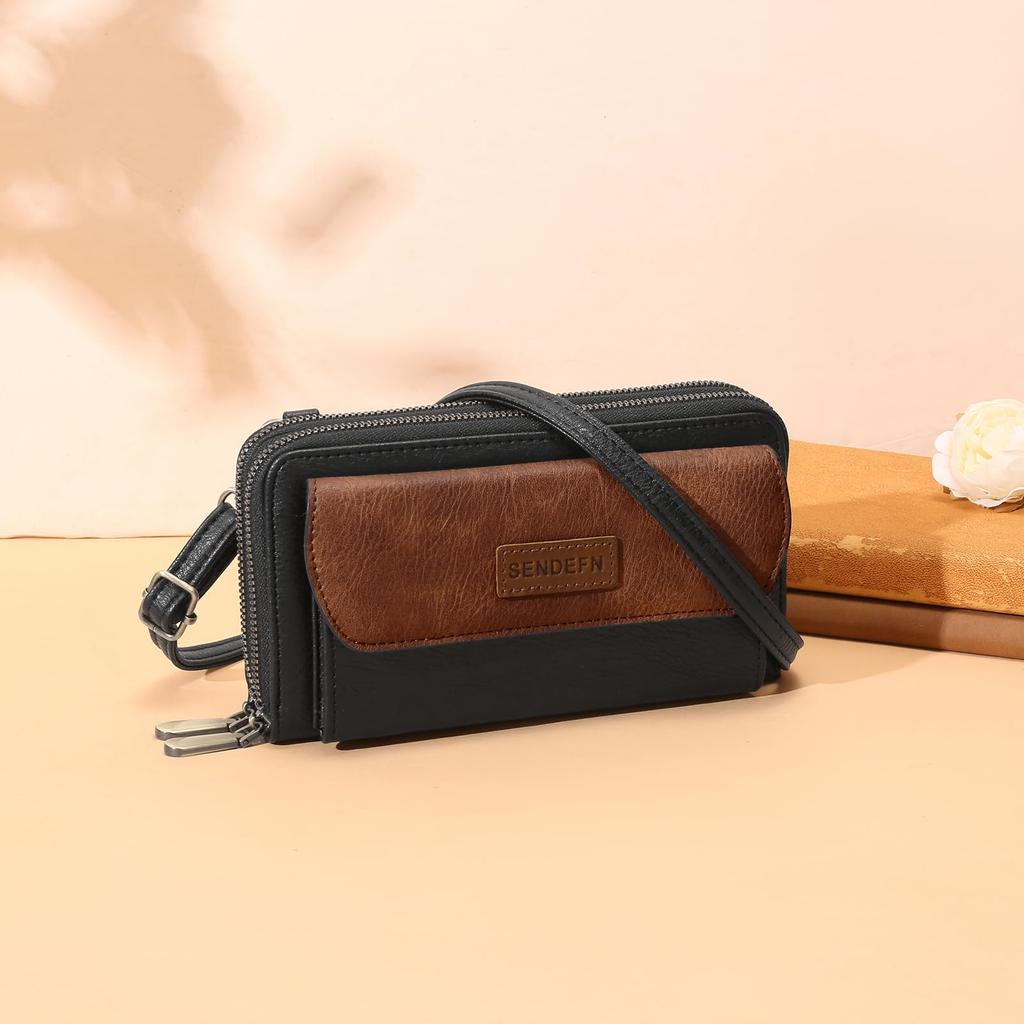 Shoulder Smartphone Shoulder Crossbody Smartphone Pouch with Card Large Stylish Smartphone Pouch [SENDEFN] Women's Bag, Bag, Bag, Holder, Capacity,
