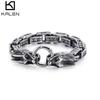 Men's Retro Titanium Steel Dragon Bracelet - European & American Fashion