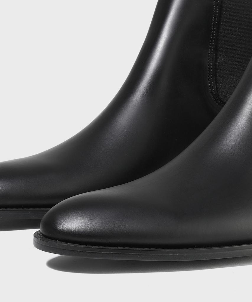 Firenze Atelier Slimline Black Outsole Minimal Chelsea Boots 3332 [Black Fg]