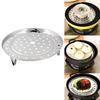 Stainless Steel Steamer Rack Insert Stock Pot Steaming Tray Stand Cookware