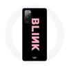Case for Samsung Galaxy S20 FE Blink Fandom Blackpink Logo Pink Black Background