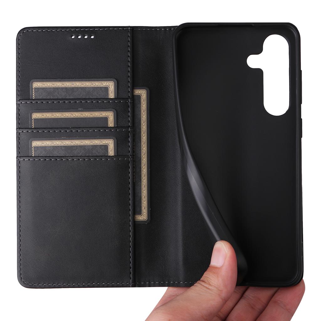 For Samsung Galaxy A57 5G Case RFID Blocking PU Leather Phone Wallet Cover