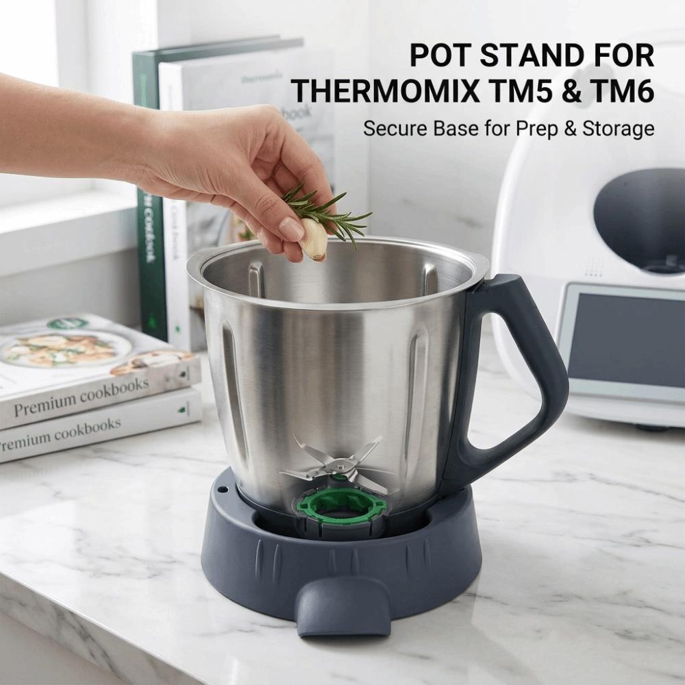 Крепежная пластина ножа блендера, основа чаши, сменная деталь для Thermomix TM5 TM6, можно мыть в посудомоечной машине