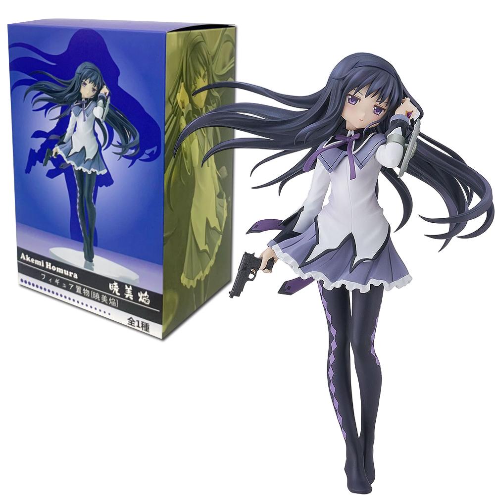 16CM Anime Akemi Homura Figure Magia Record Mahou Shoujo Madoka  Magica Gaiden Pop Up Parade Toy Model Doll Action Figure