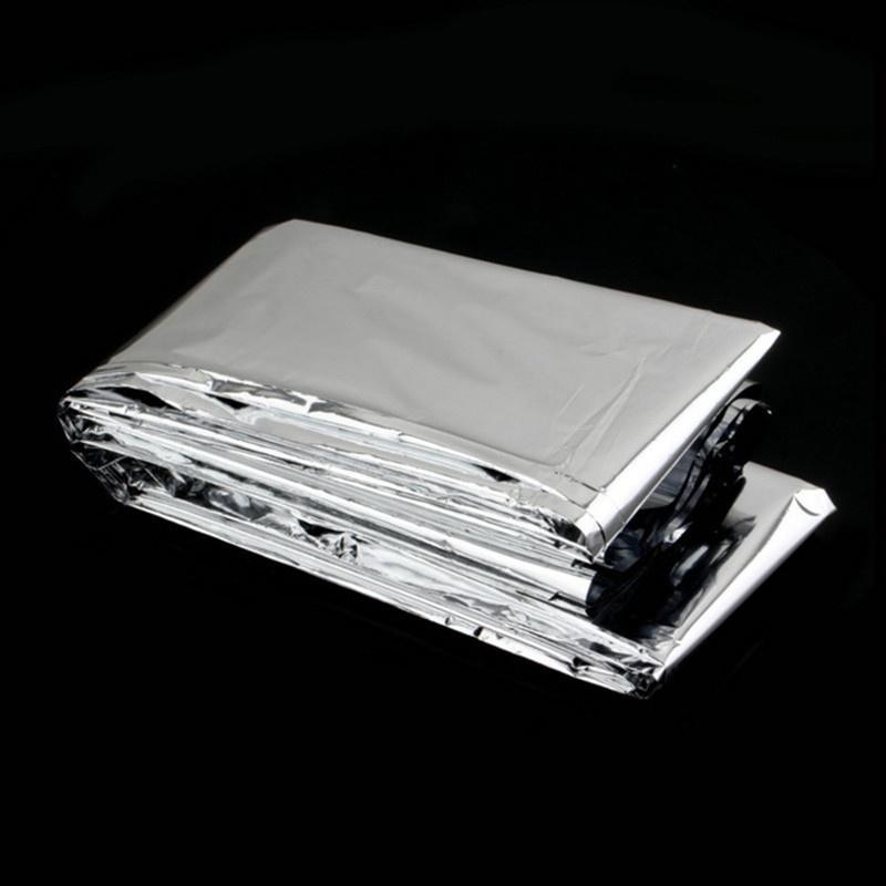 Открытое водонепроницаемое одеяло из фольги, тепловое пространство, занавеска для оказания первой помощи, военное одеяло