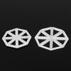 3pcs PP Cookie Mold Triangle Flag Shape Cake Decorating Mold Flag Cutting Mold  Cake Toppers