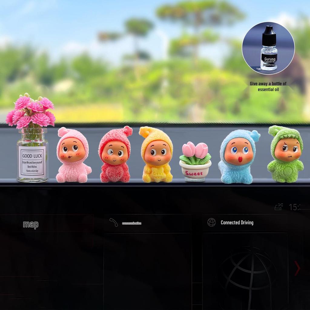 2025 Милые и забавные украшения для интерьера автомобиля Звездный человек для женщин