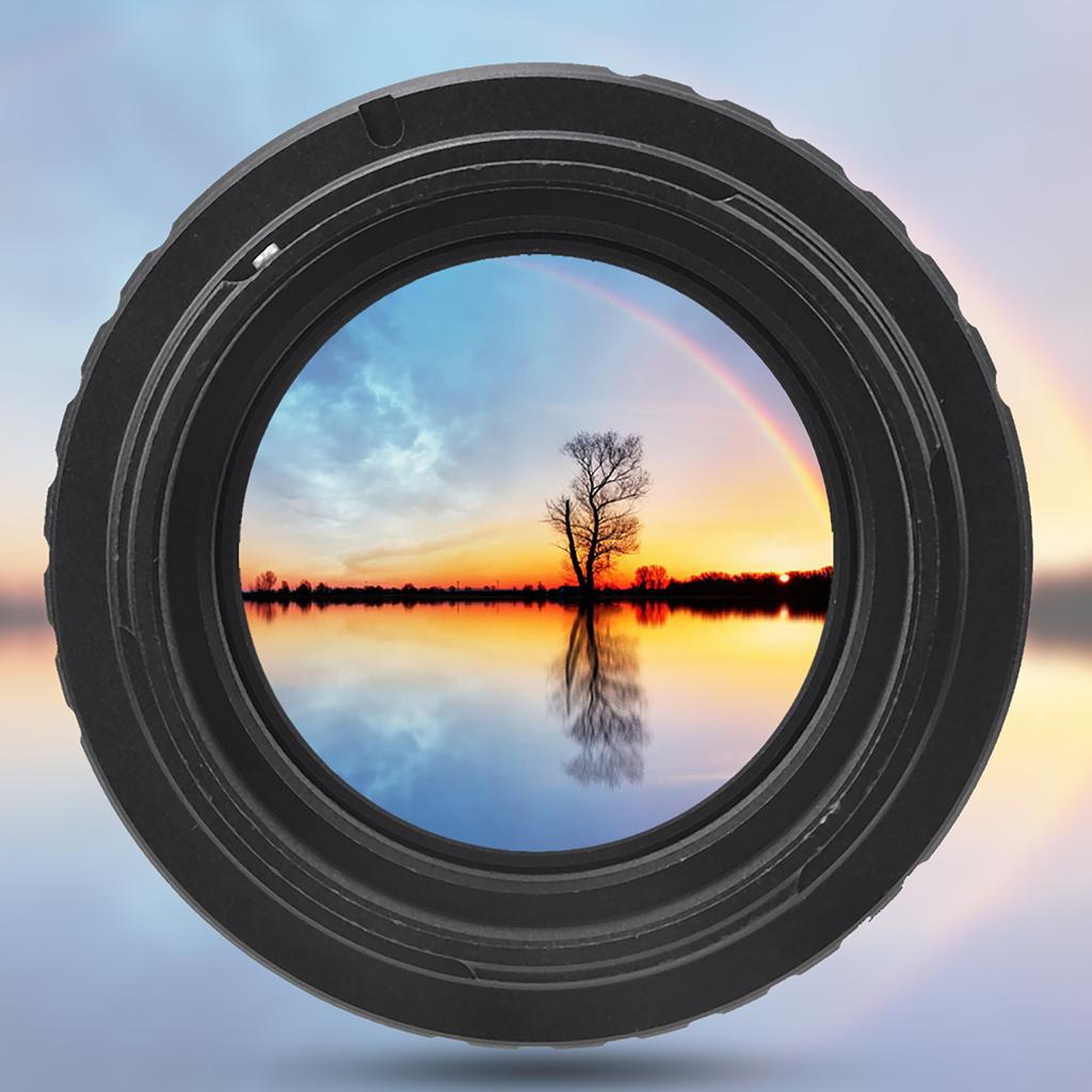 T2-EOS Metal Adapter Ring for 2inch Telescope To for Canon EOS Mount Camera