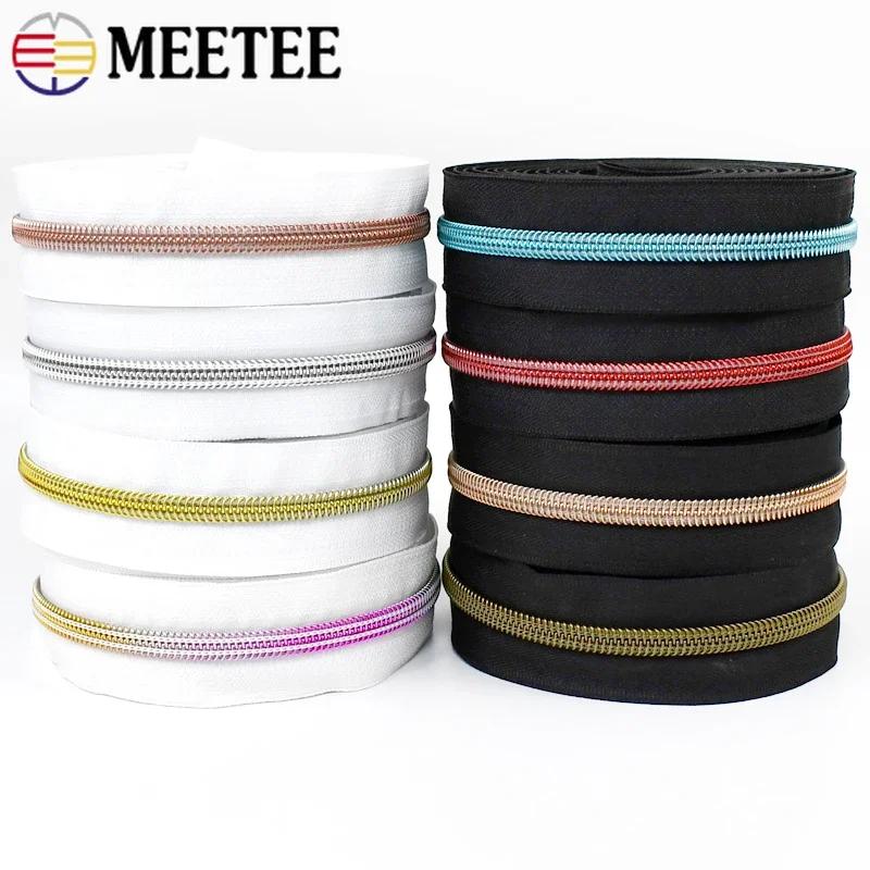 1/2/3/5/10/20 м 3# 5# Нейлоновые молнии тесьма Сумка Обувь Швейная молния Декоративные спиральные молнии Украшение одежды Застежка Набор для ремонта молнии