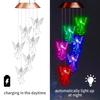 Solar Light Wind Chimes Multicolour Gradient Waterproof Create Atmosphere Hanging Pendant Outdoor Decoration