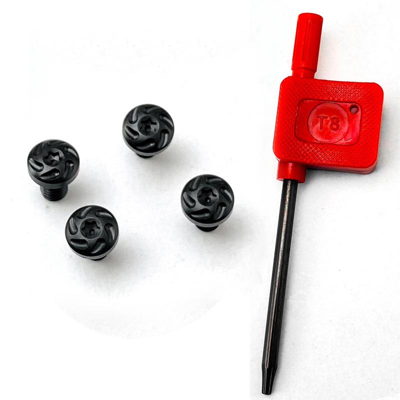 Индивидуальные 4 шт. 1911 винты для рукояток из нержавеющей стали с ЧПУ T8 Torx ключи для 1911 модели рукояток аксессуары