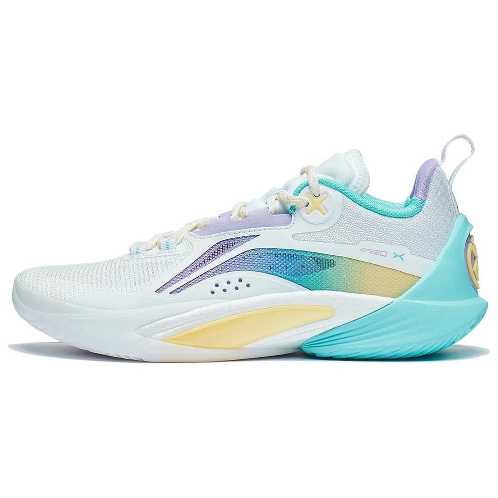 Li Ning Flash 10 Lightweight Rebound Stability Support Shock Absorption Non-Slip Wear-Resistant Breathable Low-Top Basketball Shoes ABAT085-68