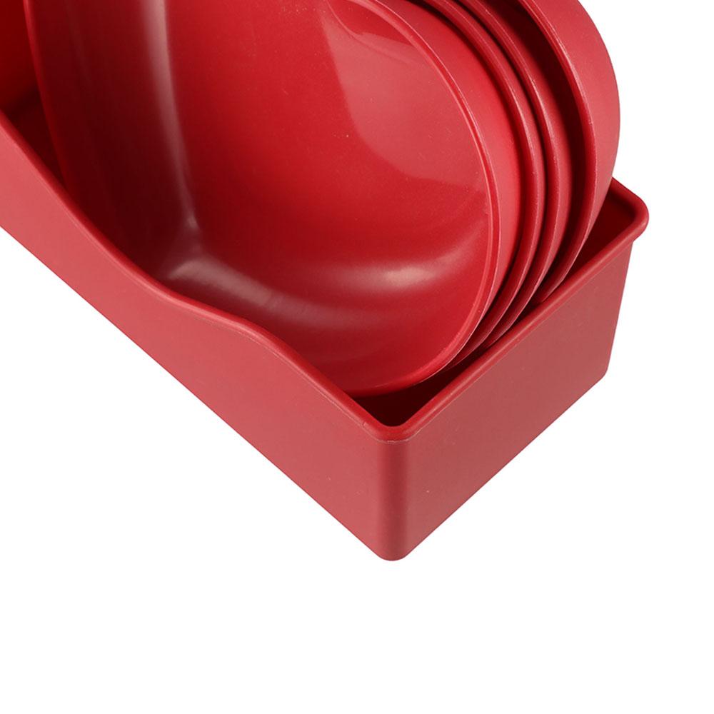 5/10Pcs Creative Love Fruit Plate Plastic Nut Love Plate Heart Spit Bone Dish  Home Decorative