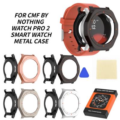 Металлический защитный чехол для смарт-часов CMF By Nothing Watch Pro 2, сменный чехол из алюминиевого сплава, аксессуары для смарт-часов
