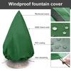 Водонепроницаемый чехол для фонтана, складная ткань Оксфорд, ветрозащитный, анти-УФ-защитный чехол для сада