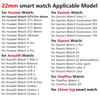 22 мм Мужской титановый ремешок для часов Huawei GT4/5 Pro 46 мм Watch 4 Pro Роскошный браслет со звеньями для Amazfit GTR 47 мм Balance Garmin Venu 3