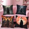 Игровой Bloodborne Наволочка Квадратная Подушка Спальня Диван Отдых Комфортная Подушка Автомобиль Гостиная Домашний Декор