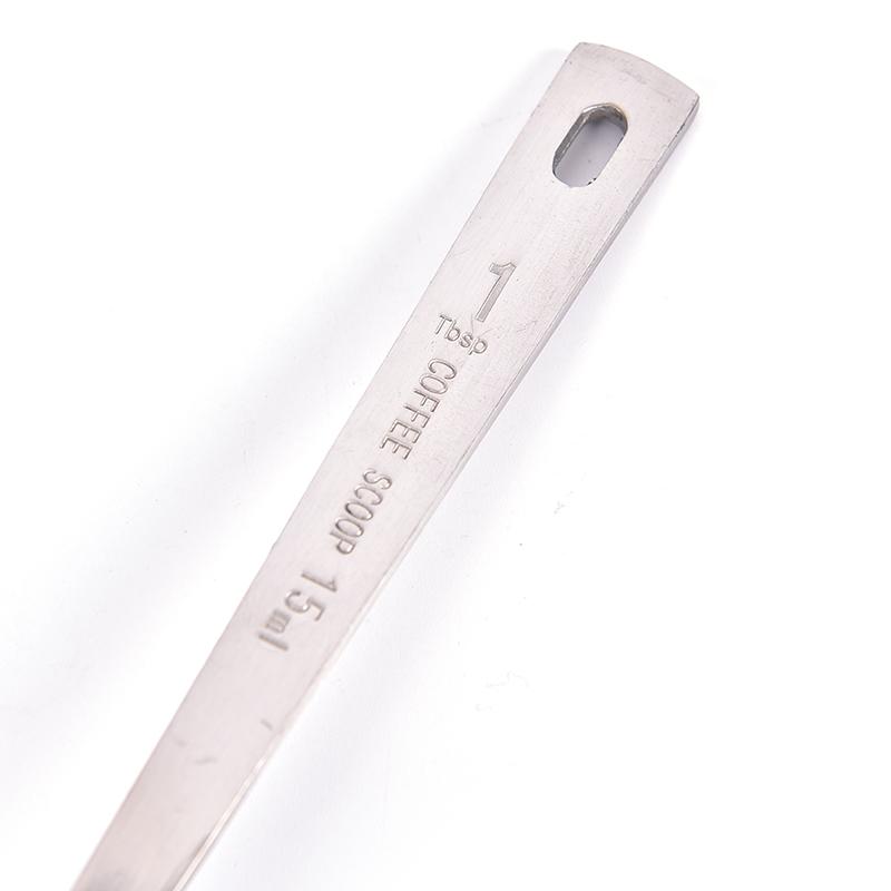 Мерная ложка для кофе Столовая ложка Совок из нержавеющей стали Кофе Чай Выпечка Сахар