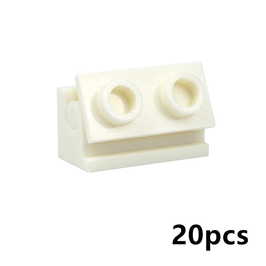 Технические Кронштейны MOC Кирпичики 1x2 1x1 Перевернутый Держатель Дисплея Строительные Блоки Совместимые 36840