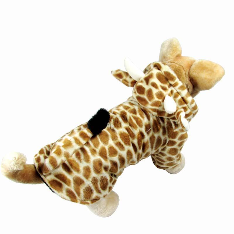 Костюм для преображения кошки, осенне-зимняя одежда для питомцев с длинношеим оленем, забавное и причудливое пальто на Хэллоуин для собаки