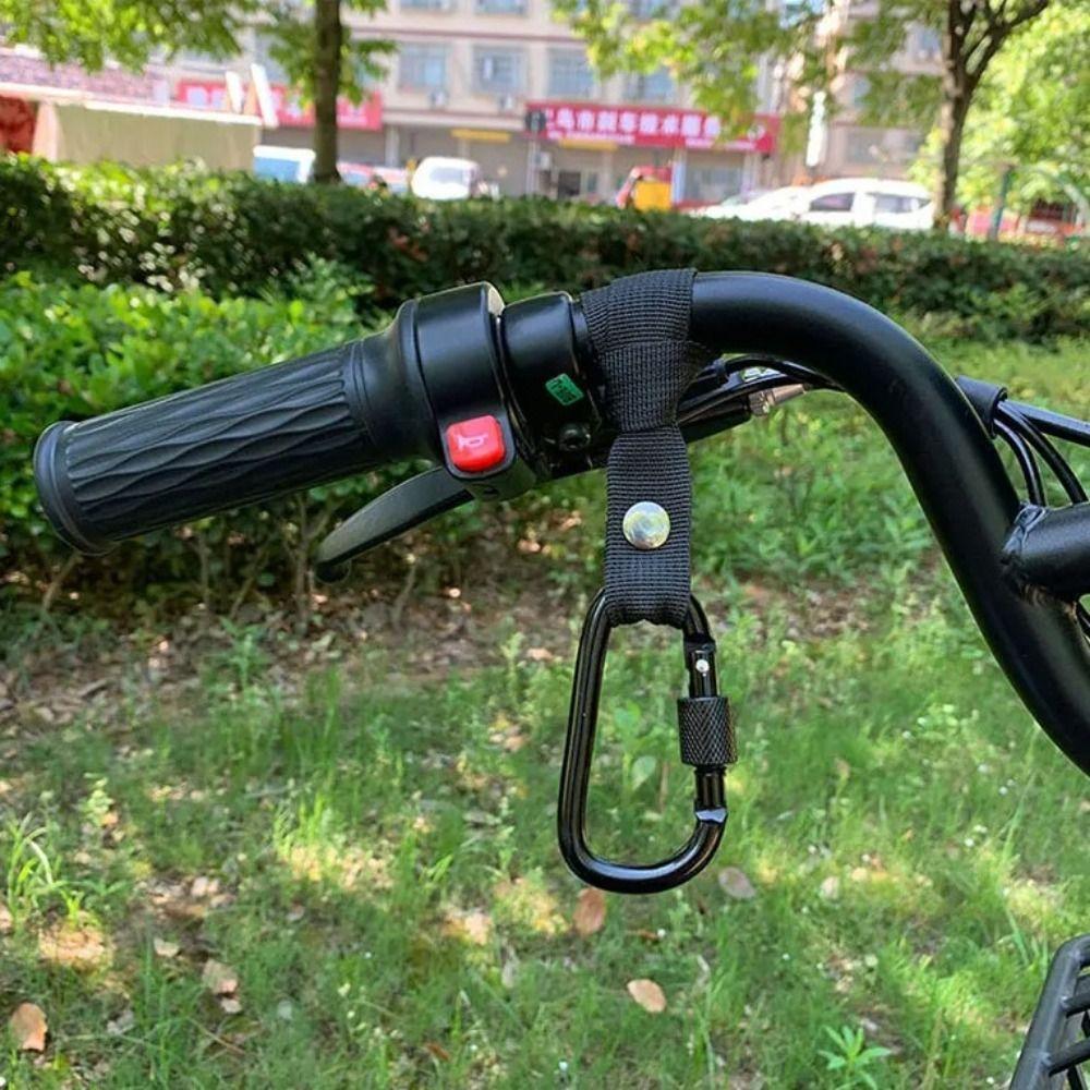 Zinc Zinc Alloy Punch-Free Carabiner D Shaped Motorcycle Electric Scooter Hook Bicycle