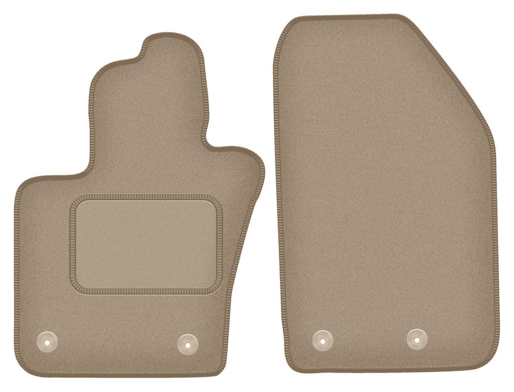 Dywaniki samochodowe przód do: Alfa Romeo Tonale 965 SUV (2022-) beżowe