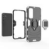 For Samsung Galaxy A55 5g Back Cover Phone Case Shockproof Armor Anti-Fall Metal Ring Holder Magnetic Protect SM-A556 Coque