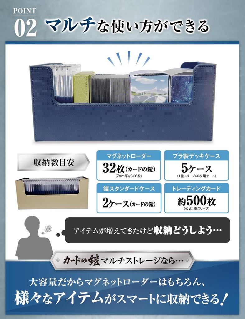 Чехол для карт Card Armor Deck Case 500 листов Multi Storage Magnet Loader Совместимо с Pokeka One Piece Duema Sunista (военно-морской флот)