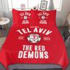 3D Printed Hapoel Tel Aviv Bedding Set Duvet Cover Bedroom Comforter Single Twin King Size Quilt Cover Home Textile